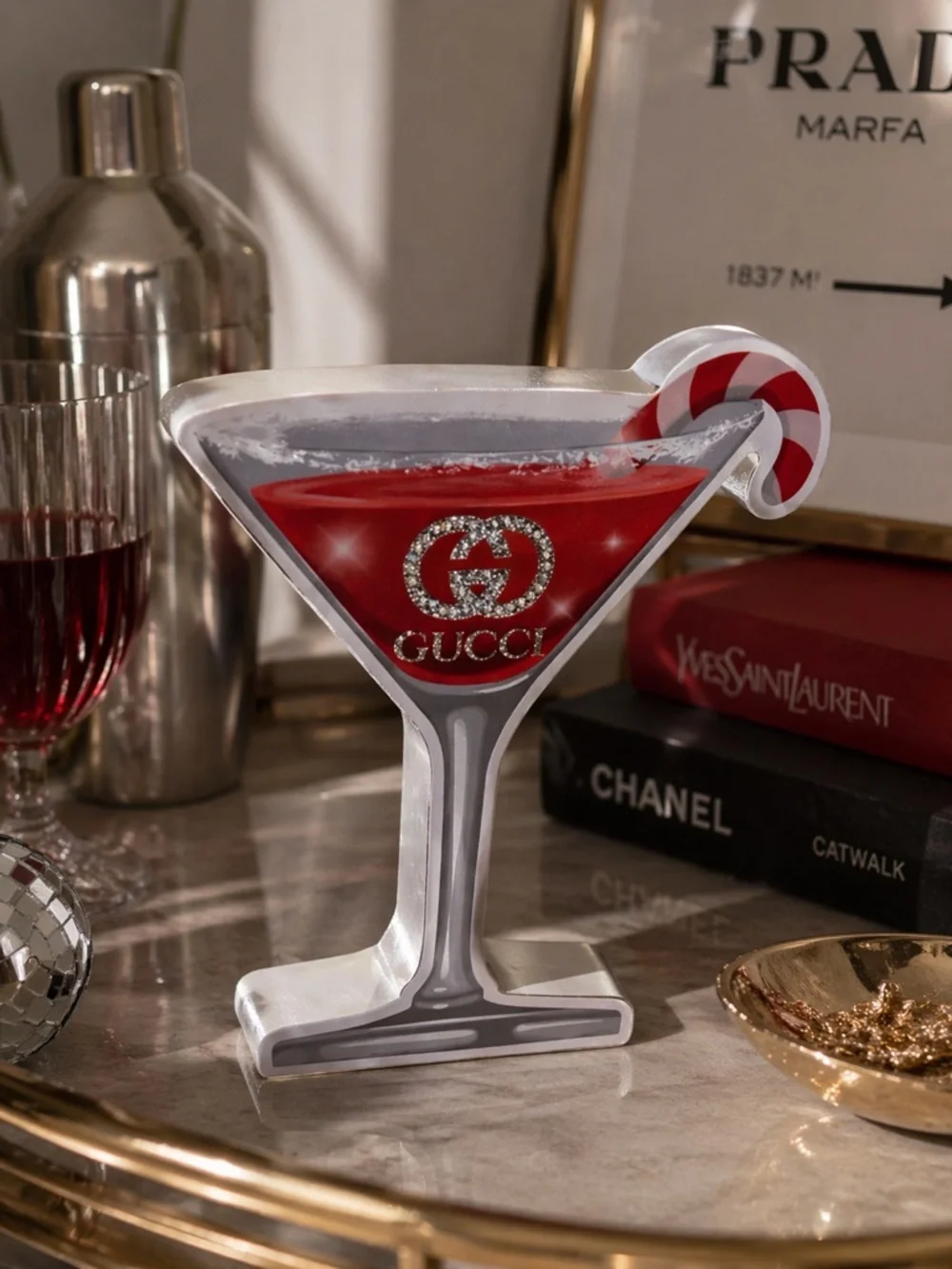 Gucci red martini